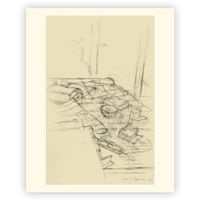 Alberto Giacometti, Original-Lithographie 1963