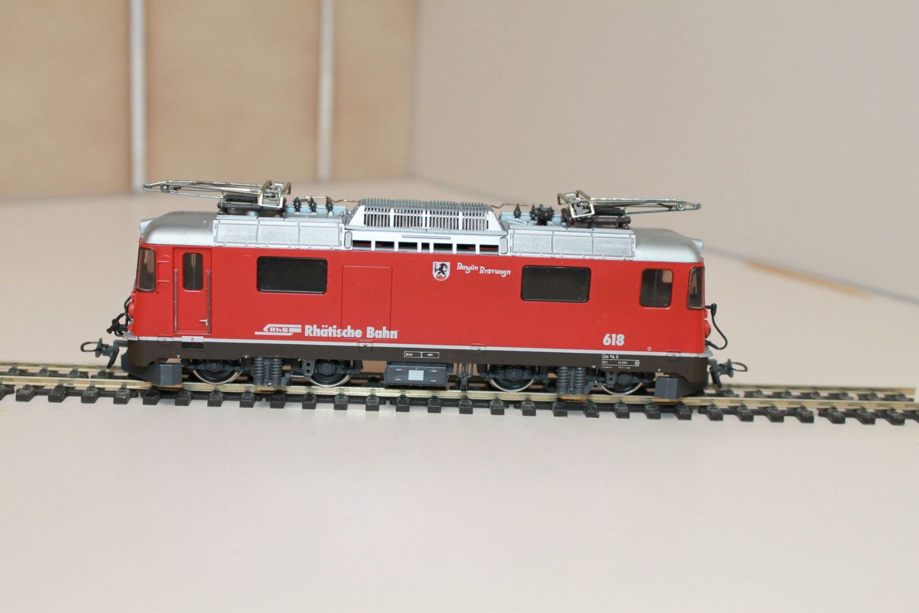 Bemo Modellini di ferrovie: Bemo Ge4/4II – Usato da Birmensdorf ZH venduto da Buhwil18 1