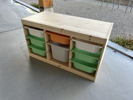 NEU und zusammengebaut_Ikea_Trofast