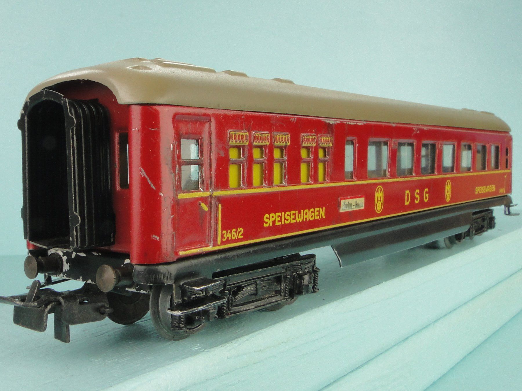 Märklin Modellini di ferrovie: Märklin 346/2 Speisewagen – Usato da Bülach venduto da cann11 6