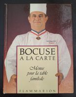 Livre de cuisine "Bocuse à la carte" Flammarion 1986