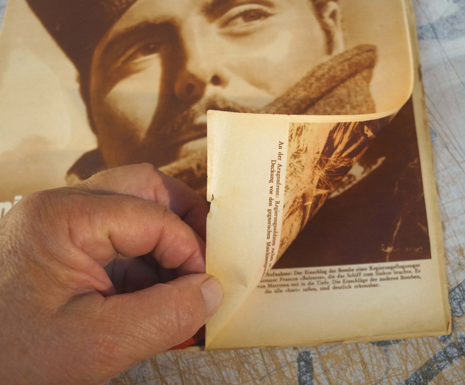 Zeitschriften & Magazine: Schweizer Illustrierte  1938 Spanien  Bürgerkrieg – Gebraucht aus Härkingen von sammelbecken 1