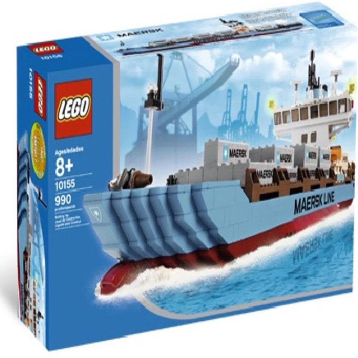 Lego Baukästen: Lego Creator Expert - Maersk Line Container Ship 10155 – Gebraucht aus Kilchberg ZH von hen_ml78