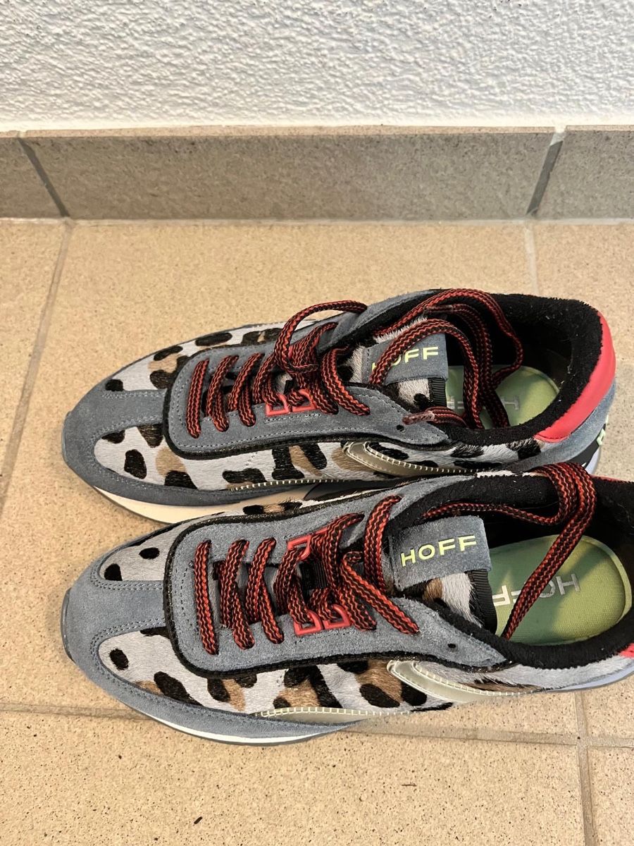 Chaussures femmes: Chaussures baskets Hoff bleu/léopard – Neuf (Voir description) à Granges-Paccot par val_b866 1