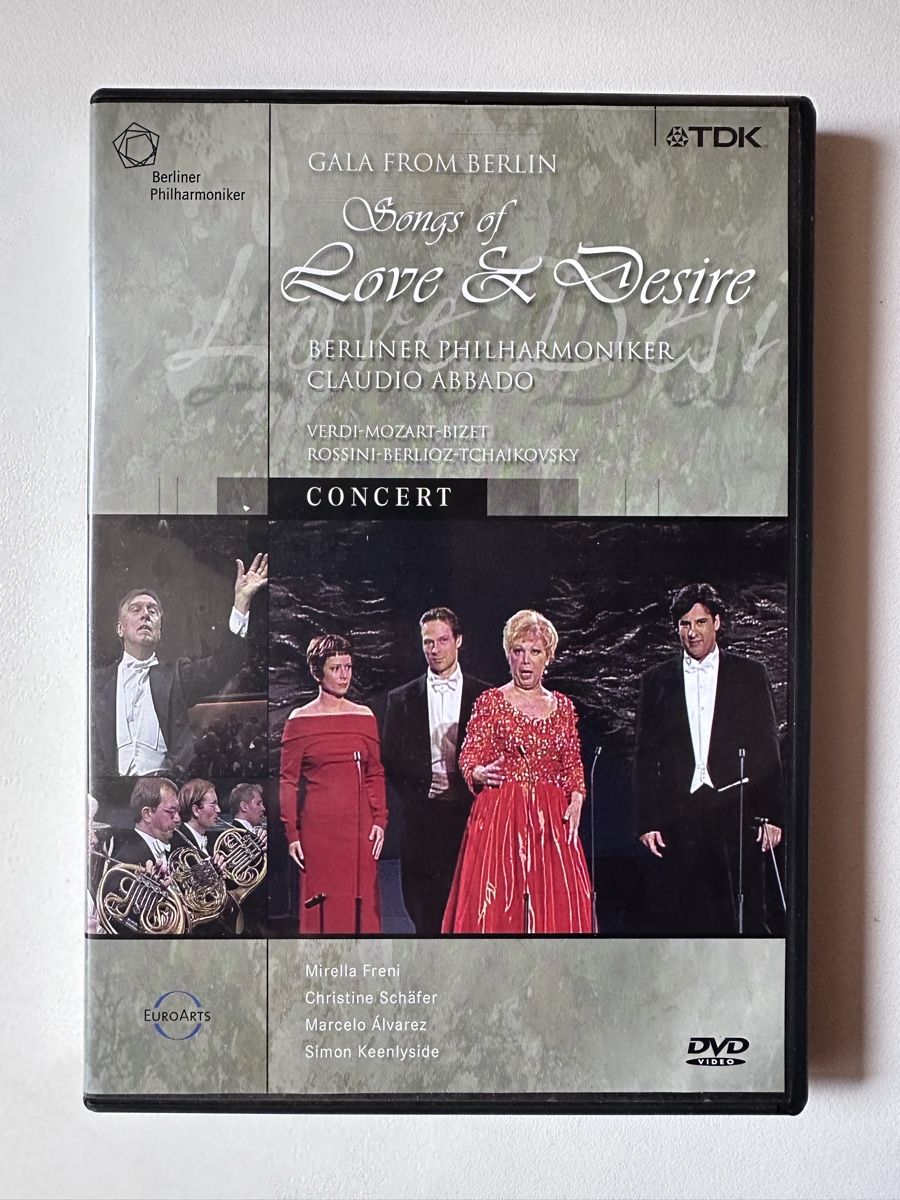 Alle DVDs: DVD Berliner Philharmoniker Claudio Abbado Konzert – Gebraucht aus Zofingen von SwissMercator