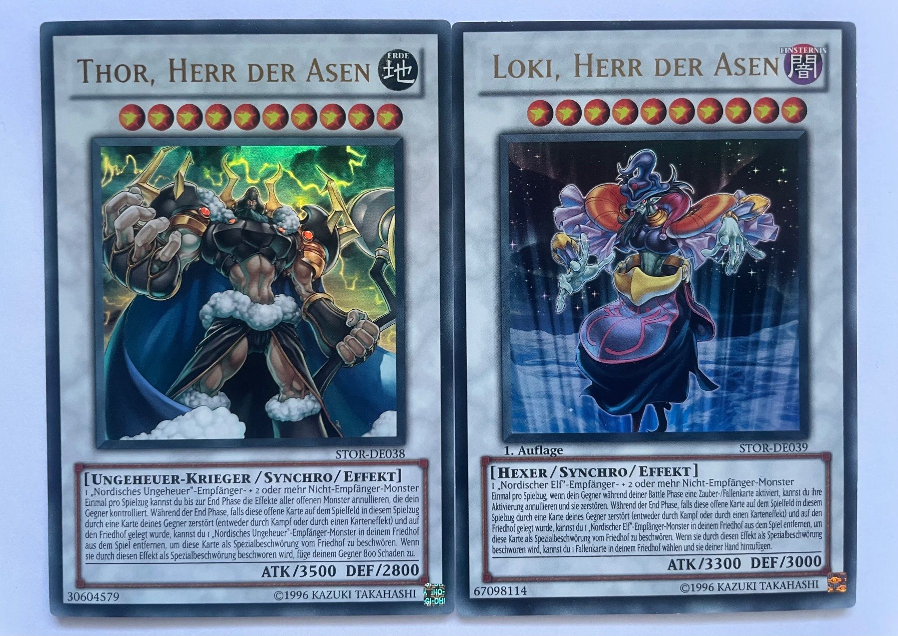Yugioh Carte collezionabili: YuGiOh STOR | Thor & Loki Herr der Asen | UR – Usato da Altstätten SG venduto da ChangeMaker