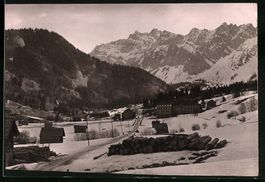 Fotografie Rietbad, Ortsansicht im Winte