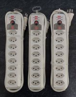 3x Brennenstuhl Steckdosenleiste Clever Line 8-fach Neu!