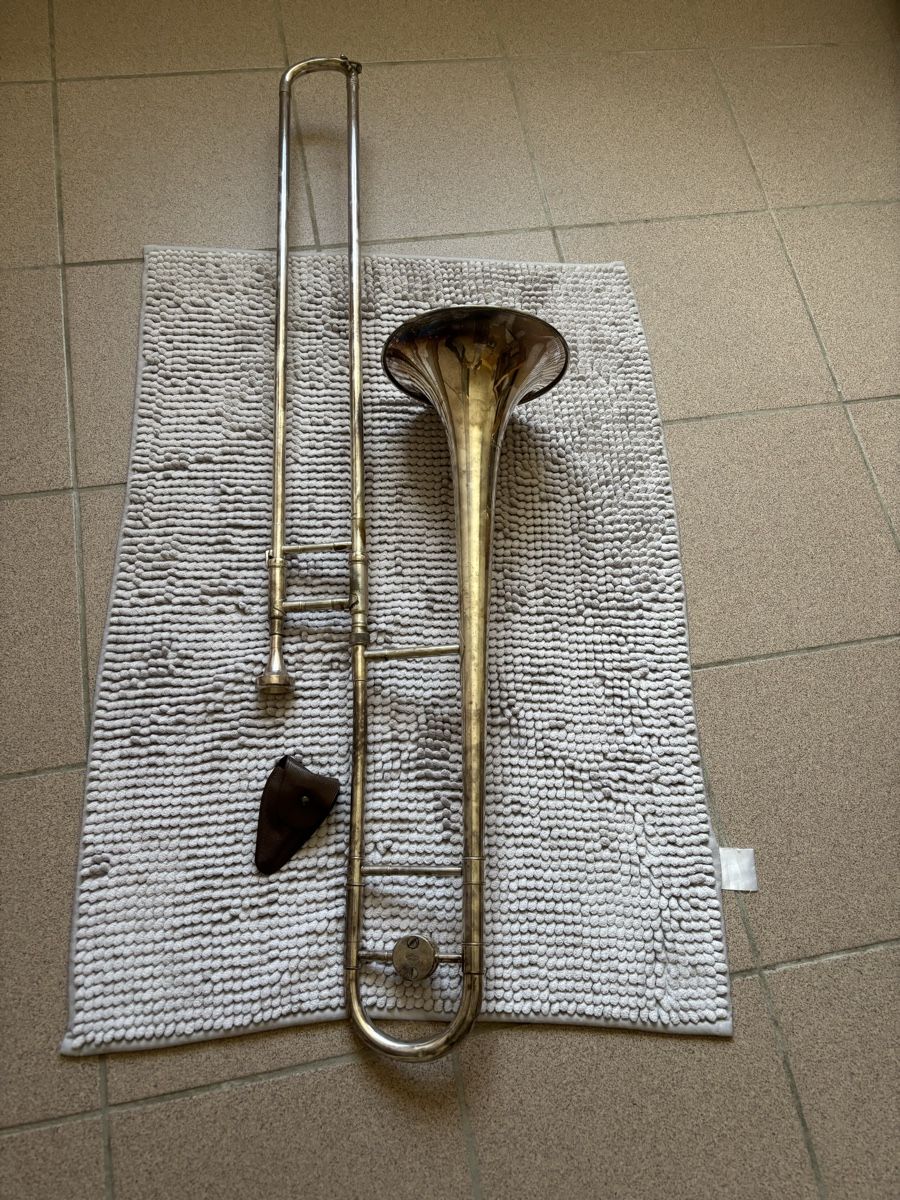 Musikinstrumente: Trombone Ténor Antique Couesnon Paris – Gebraucht aus Buttes von ButtA15