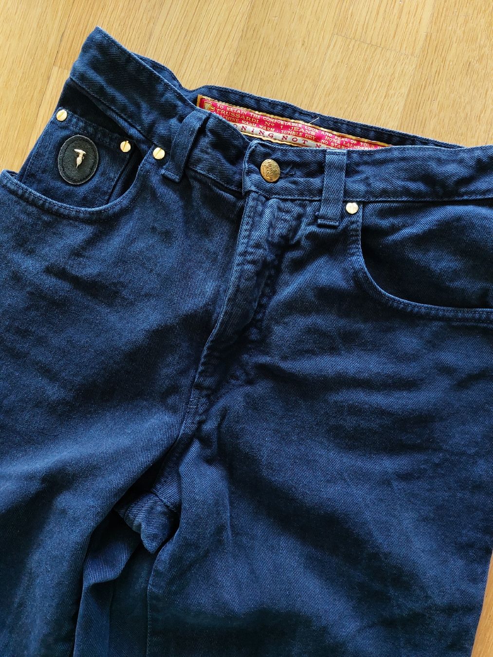 Trussardi Jeans: Trussardi Jeans, dunkelblau, Gr. S – Usato da Horgen venduto da prinza