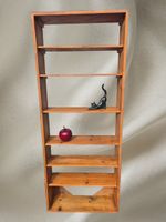 Bibliothèque étagère en bois ancienne