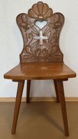 Holzstuhl Handgeschnitzt 1942 (1)