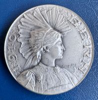 Schützenmedaille Bern 1910 Eidgenössisches Fest Silber