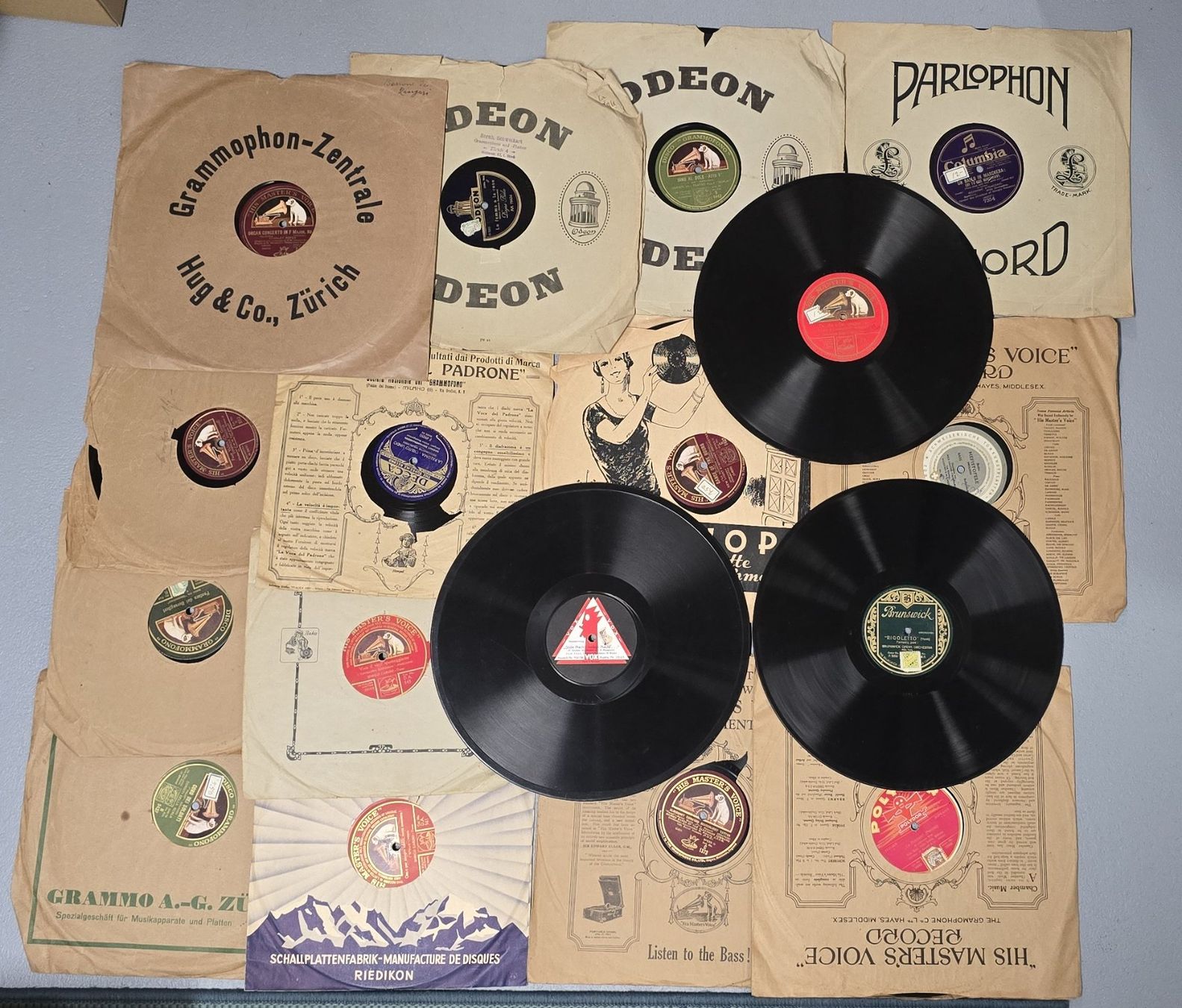 Dischi in vinile: 67 Schellackplatten Klassisch 1920er-1950er Jahre – Usato da Biberist venduto da Sienna09 2
