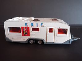 KNIE Caravan roulotte Siku in metallo