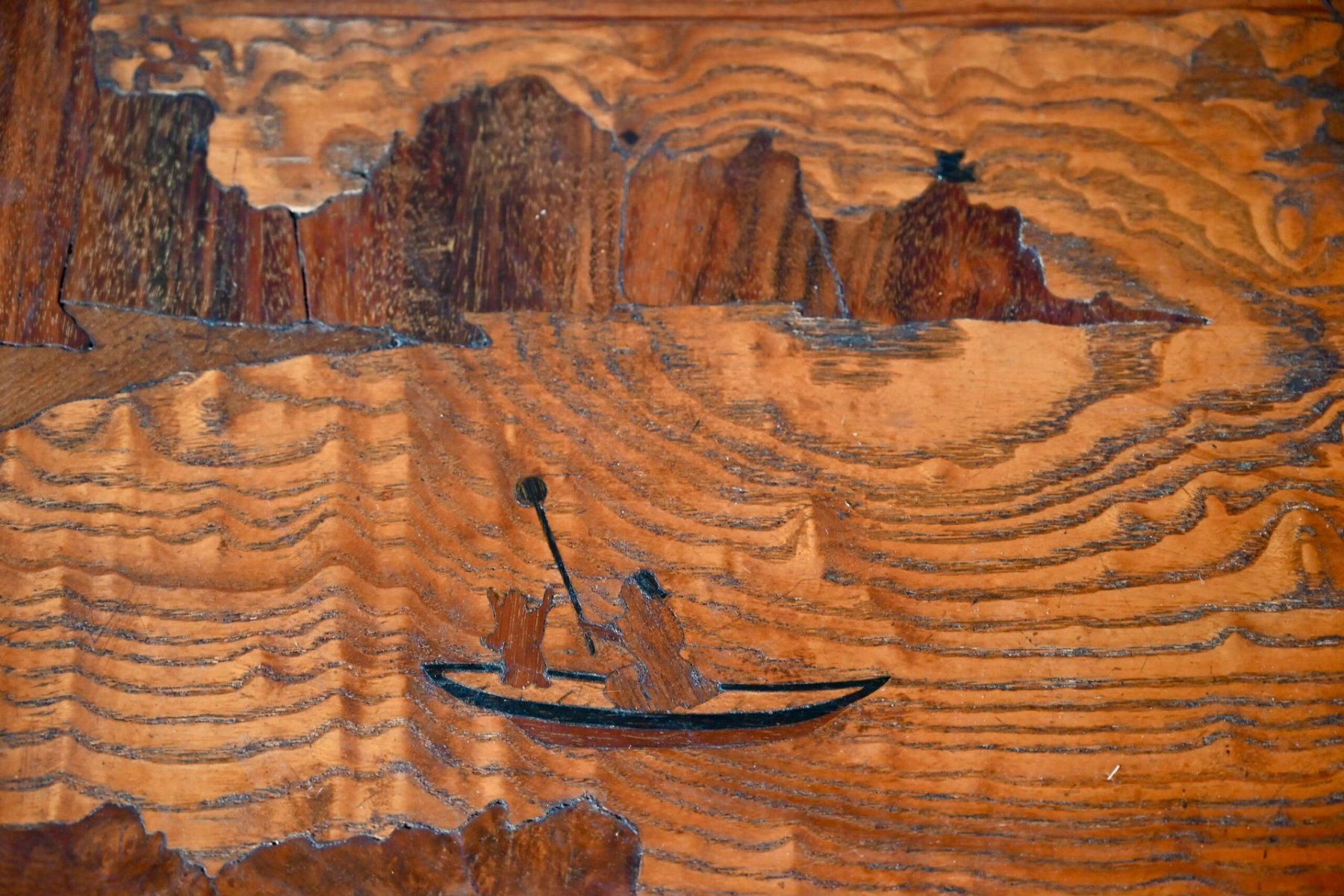 Tavoli: Desserte ancienne table à thé marquetée – Usato da COLMAR venduto da Sophiebellelurette 1