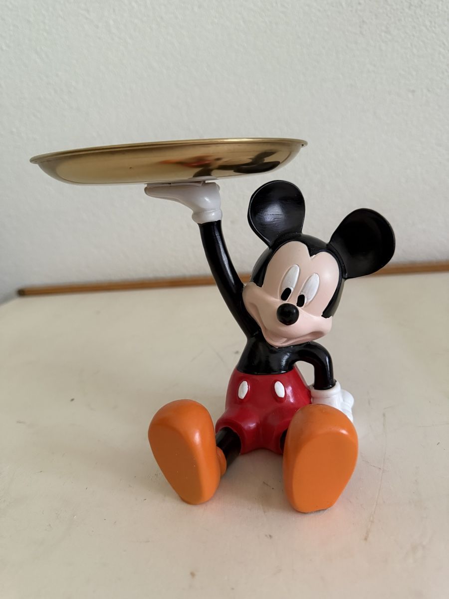 BD: Schale Mickey Maus mit Tablett Deko Figur – D'occasion à Affoltern am Albis par Birdy8910