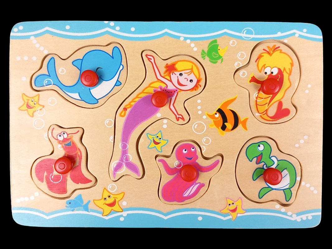 Puzzle: Steckpuzzle Unterwasserwelt – Usato da Hünenberg venduto da Restwert_Zug 2