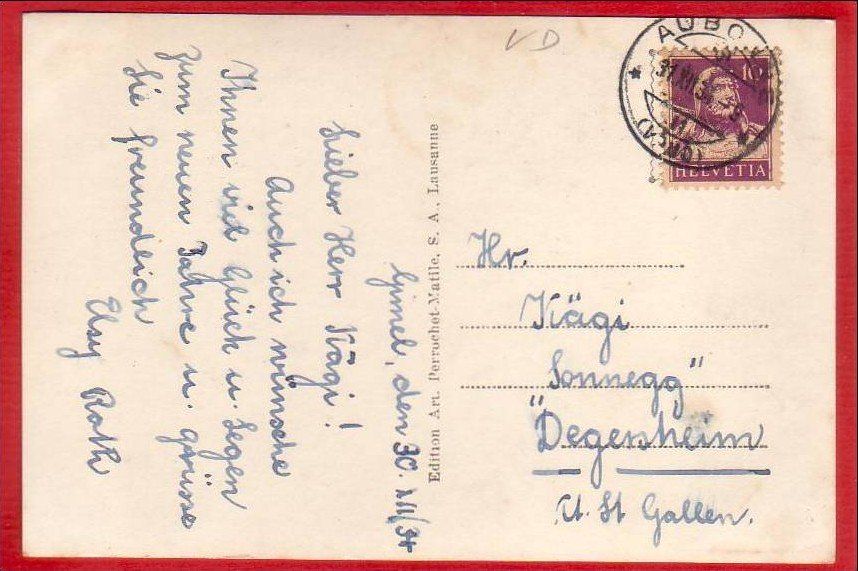 Cartoline postali: GIMEL – Usato da Grüningen venduto da Kartenlaube 1