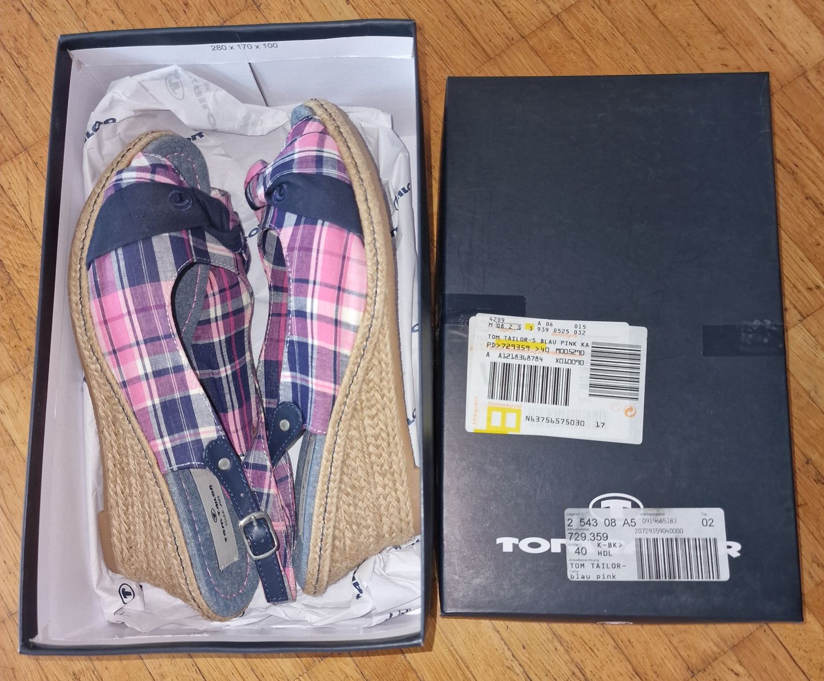Tom Tailor Damenschuhe: Tom Tailor Espadrille – Neu und originalverpackt aus Zürich von Pero6 1