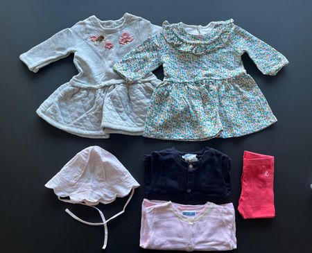 Baby Girl Clothing Bundle Jacadi 6 months 7 pièces