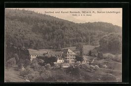 AK Ramsach, Station Läufelfingen, 1917