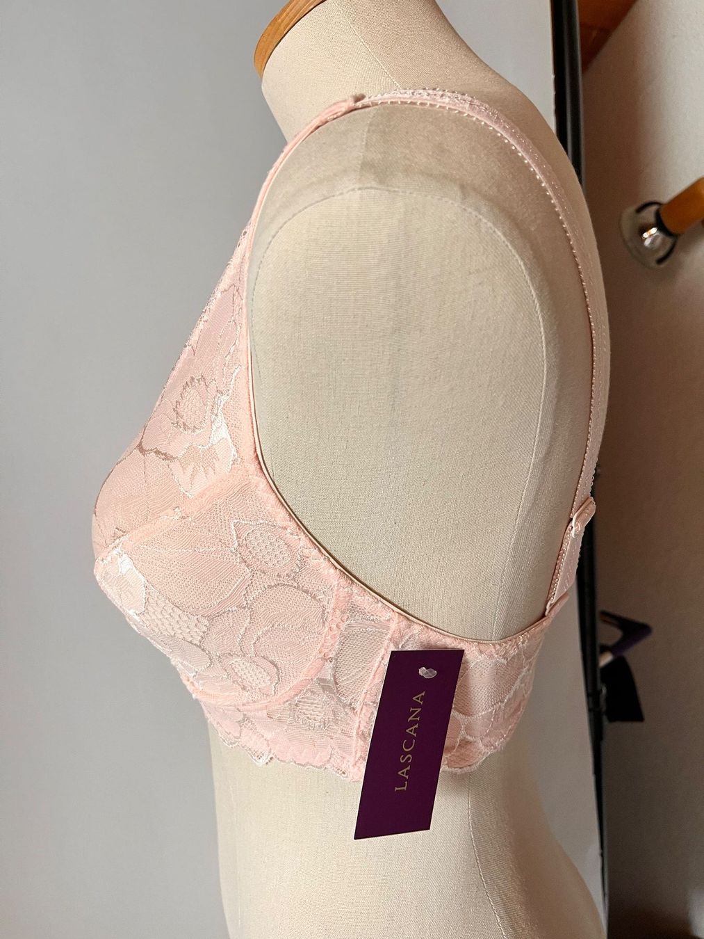 Lascana Altra biancheria intima: LASCANA, Bralette, Grösse 70E, Farbe Hellrosa – Nuovo e nell'imballaggio originale da Rudolfstetten venduto da gst_g7xl 3