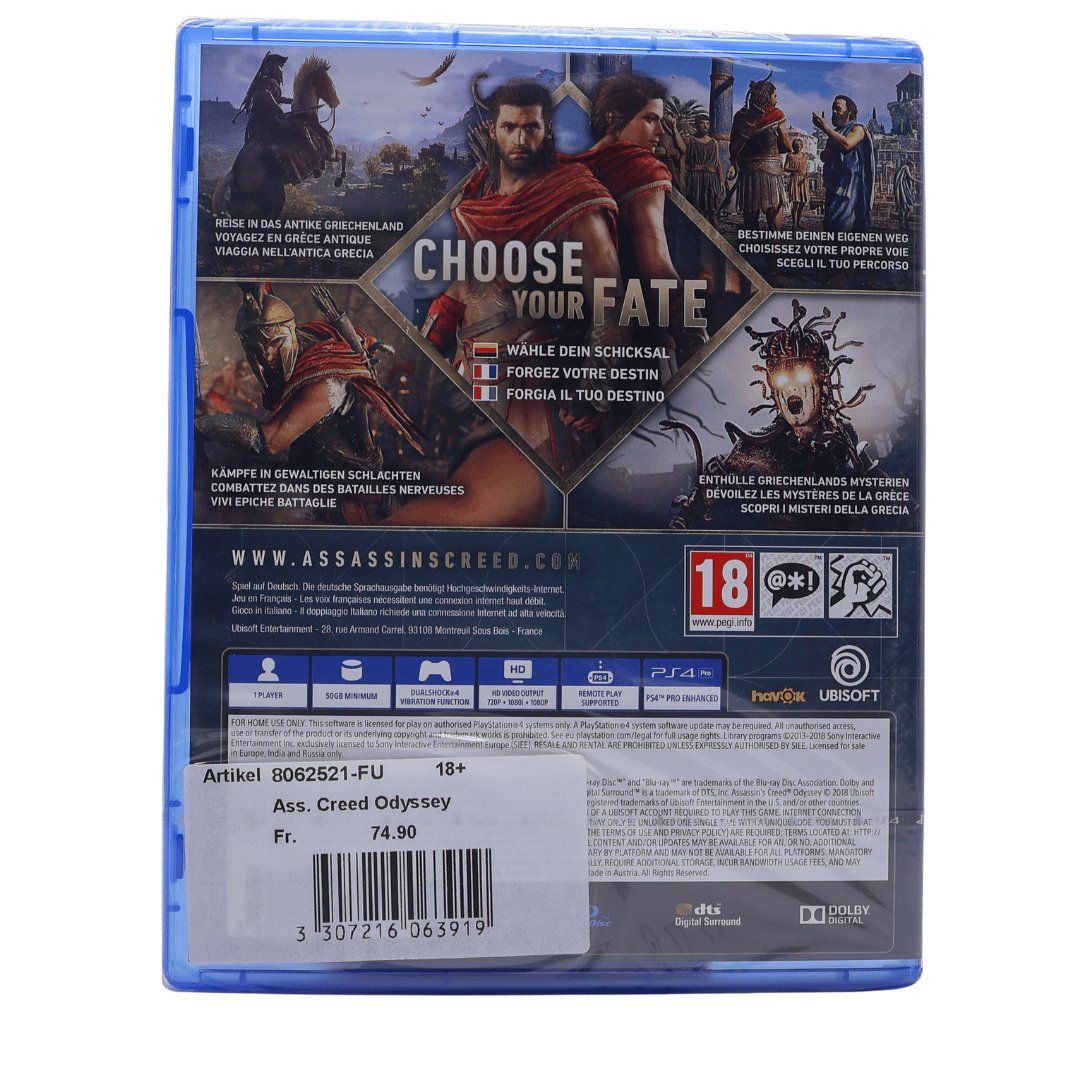 Spiele: Assassin's Creed Odyssey - PS4 - NEW – Neu und originalverpackt aus Paudex von dindeboy 1