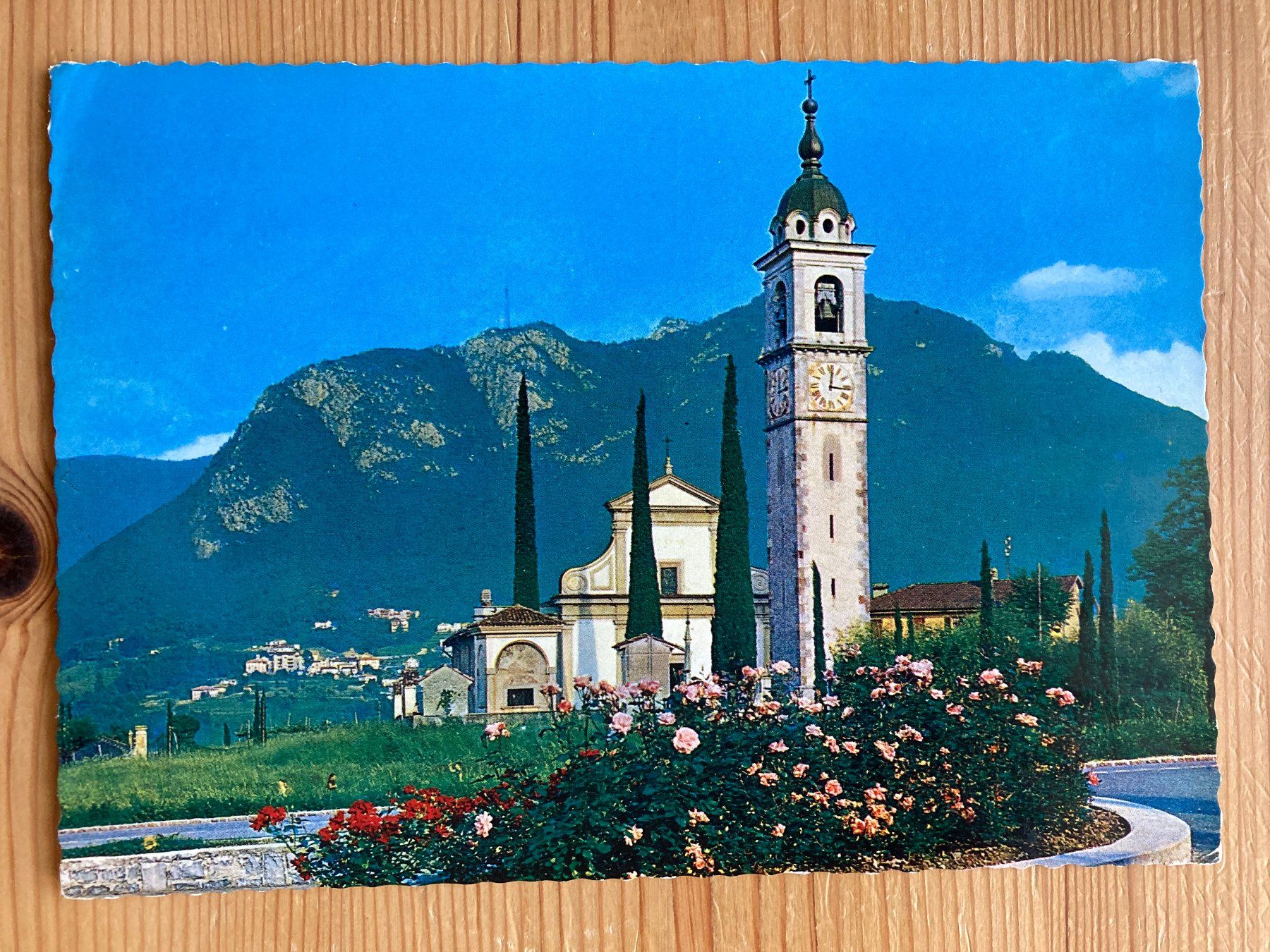 Cartoline postali: Gentilino - Kirche - AK 1969 – Usato da Oberuzwil venduto da Henri09