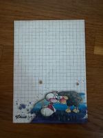 1x A6 Diddlblatt selten