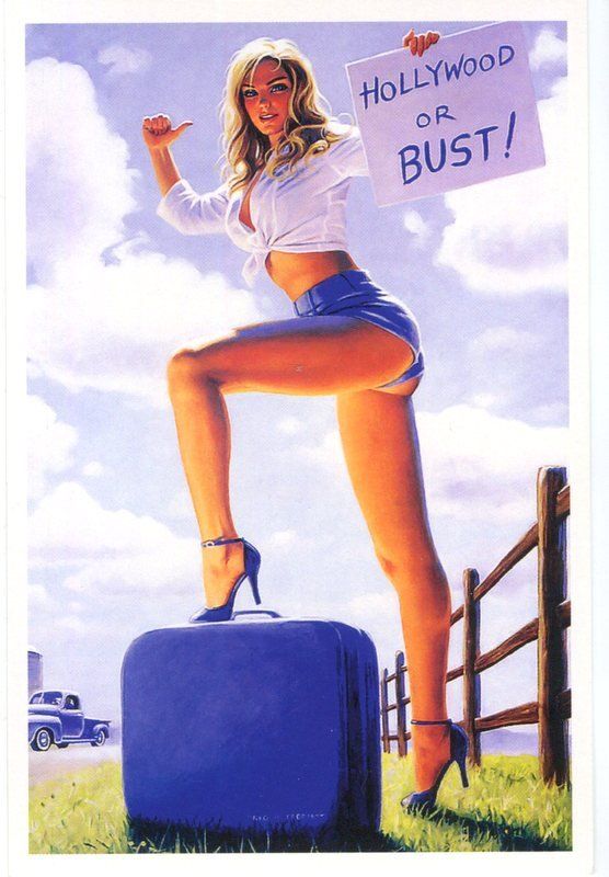 Cartoline postali: Postkarte "Pin-up". – Nuovo e nell'imballaggio originale da Basel venduto da Butsch5