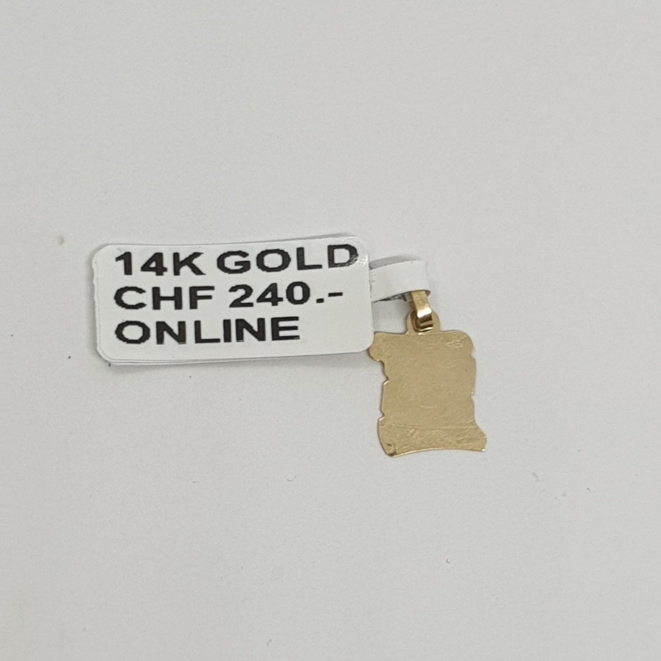 Ciondoli: Echt 14K Gold - Anhänger Buchstabe N – Usato da Luzern venduto da Luzern-Goldhaus 2