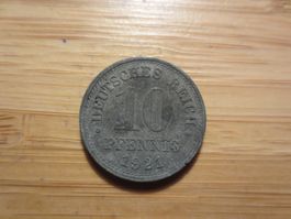 Antike Münze Deusches Reich 1921 / 2