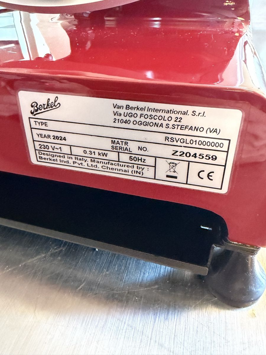 Berkel Küchengeräte: Aufschnittmaschine Berkel Red Line 300 – Gebraucht aus Widnau von Flofi85 4