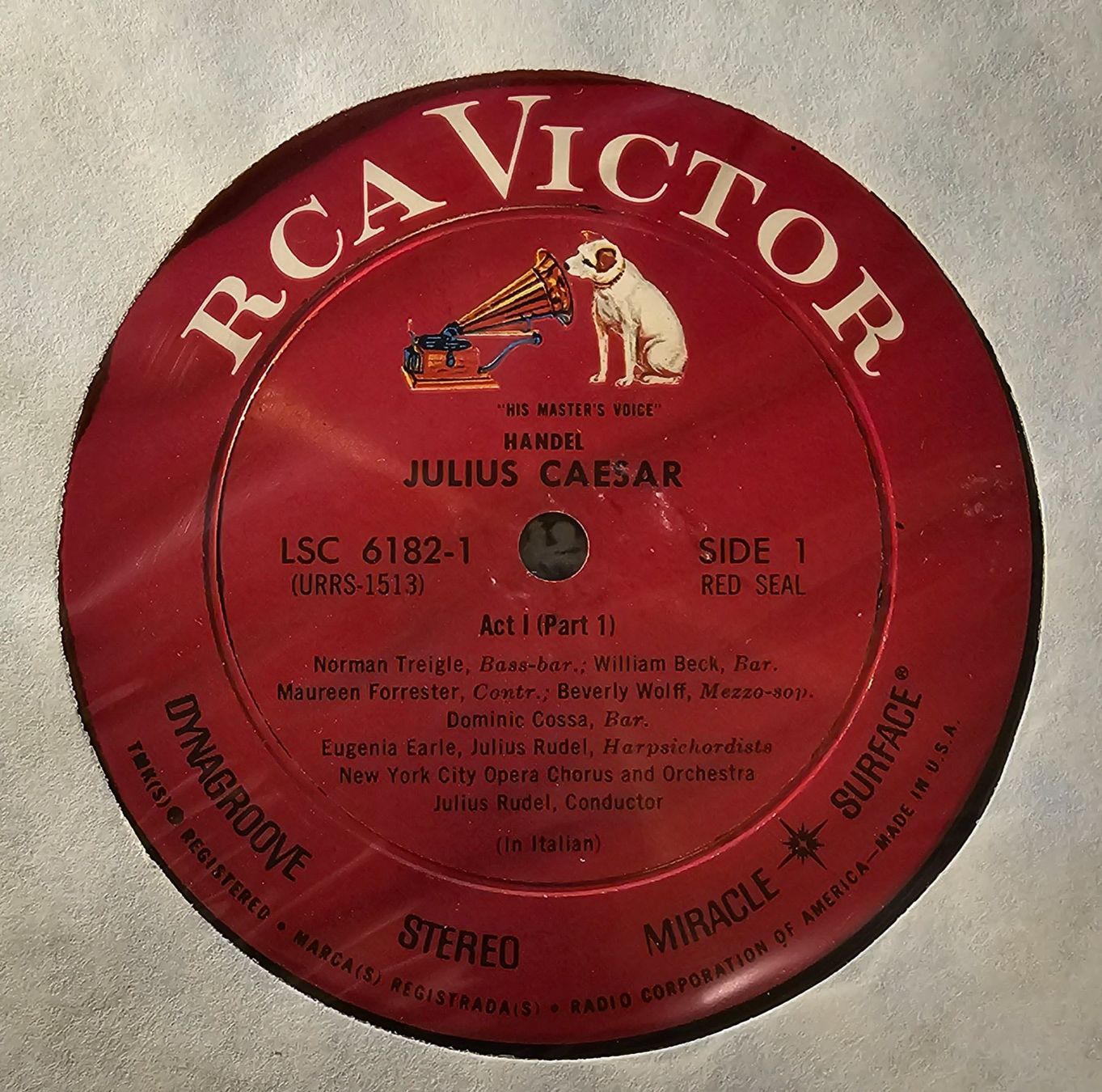 Vinyles: Händel, Treigle, Sills... - Julius Caesar – D'occasion à Wahlen b. Laufen par Cg10 2