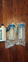 2x 0,6 Liter Camelbak und eine Alu Trinkflasche neu