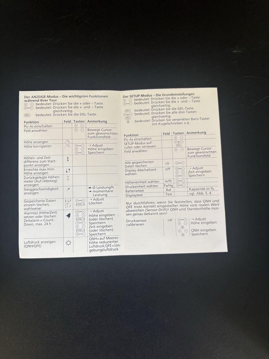 Messen: Höhenmesser Pic As – Gebraucht aus Weisslingen von GSP01 1
