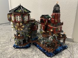 Bluebrixx Megaset mit Leuchturm & Planetarium des Astronomen
