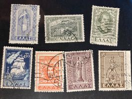 Griechenland 1947 Lot Rückgewinnung Inseln des Dodekanes ges