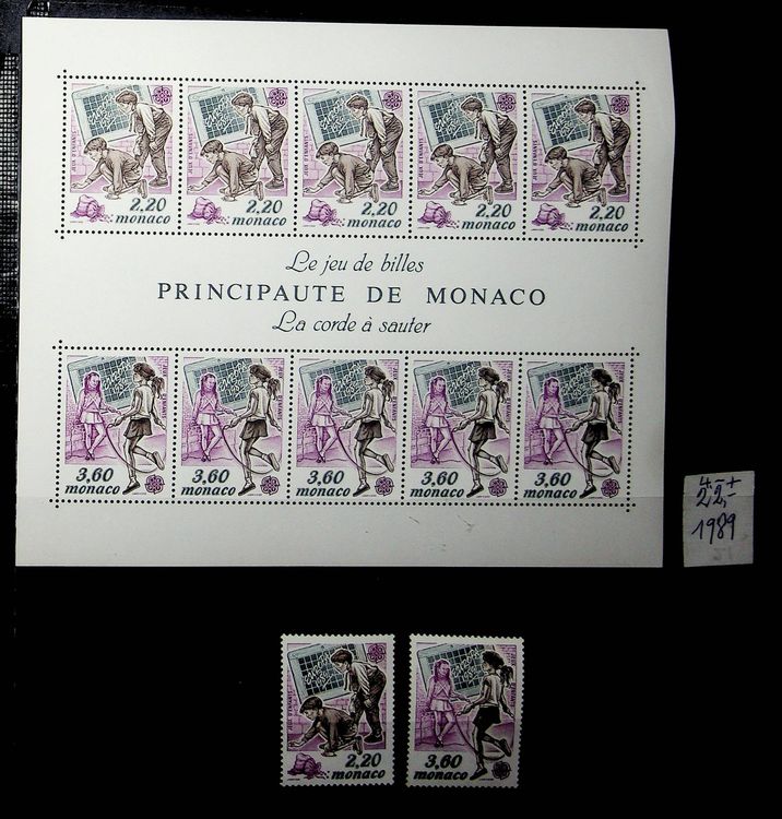 Album De Timbres Monaco Neufs - Période 1959-1984, 20 Pages Pleines, Collection Philatélie