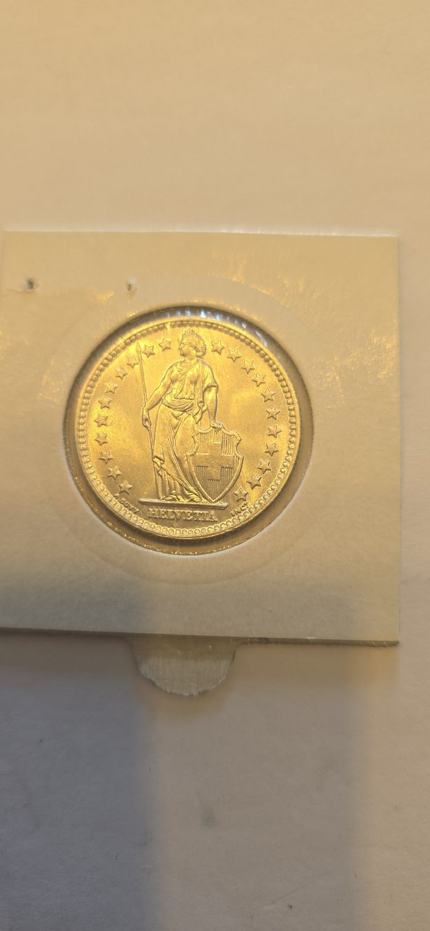 Toutes les monnaies: piece 2chf 1959 UNZ – Neuf avec emballage d'origine à Fribourg par yan_z5fr 1