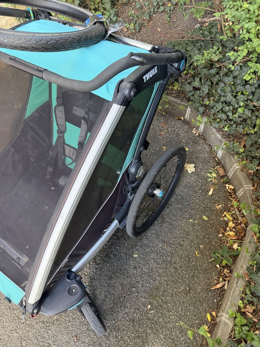 Thule Rimorchi: THULE - Charette à vélo ou la marche  – Usato da Versoix venduto da Kimelya-S 4