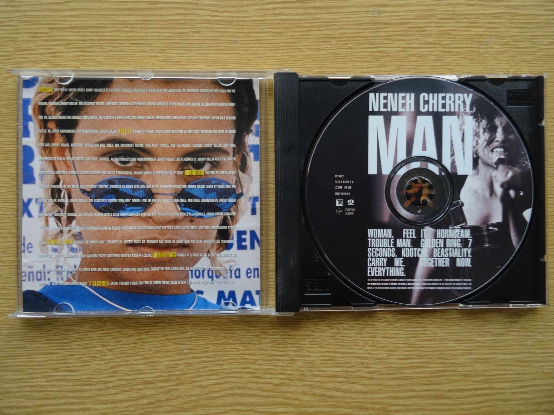 CD: Neneh Cherry "Man" CD – Usato da Zürich venduto da burdan 2