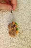 Amigurumi Schlüsselanhänger mit Capybara  Karoten Rüebli