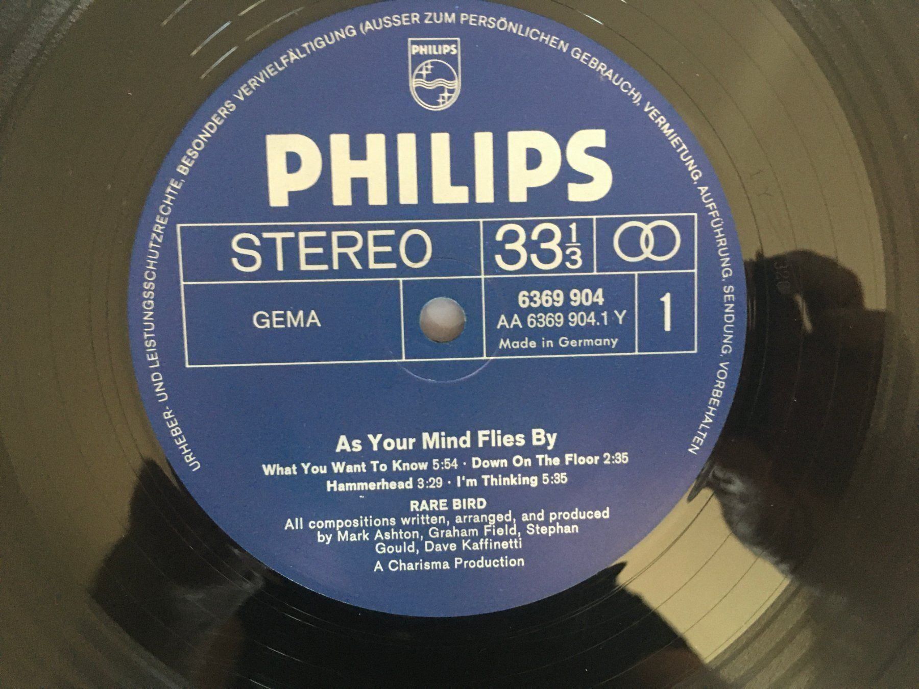 Schallplatten: Rare Bird – As Your Mind Flies By – Gebraucht aus Uster von mojorisin01 3