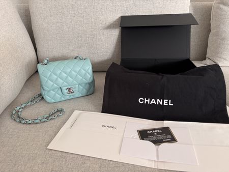 Chanel Mini Flap Bag - Tiffany Blue