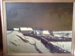 Tableau grand format env. 130 x 90 cm Jean Baptiste Scoriel