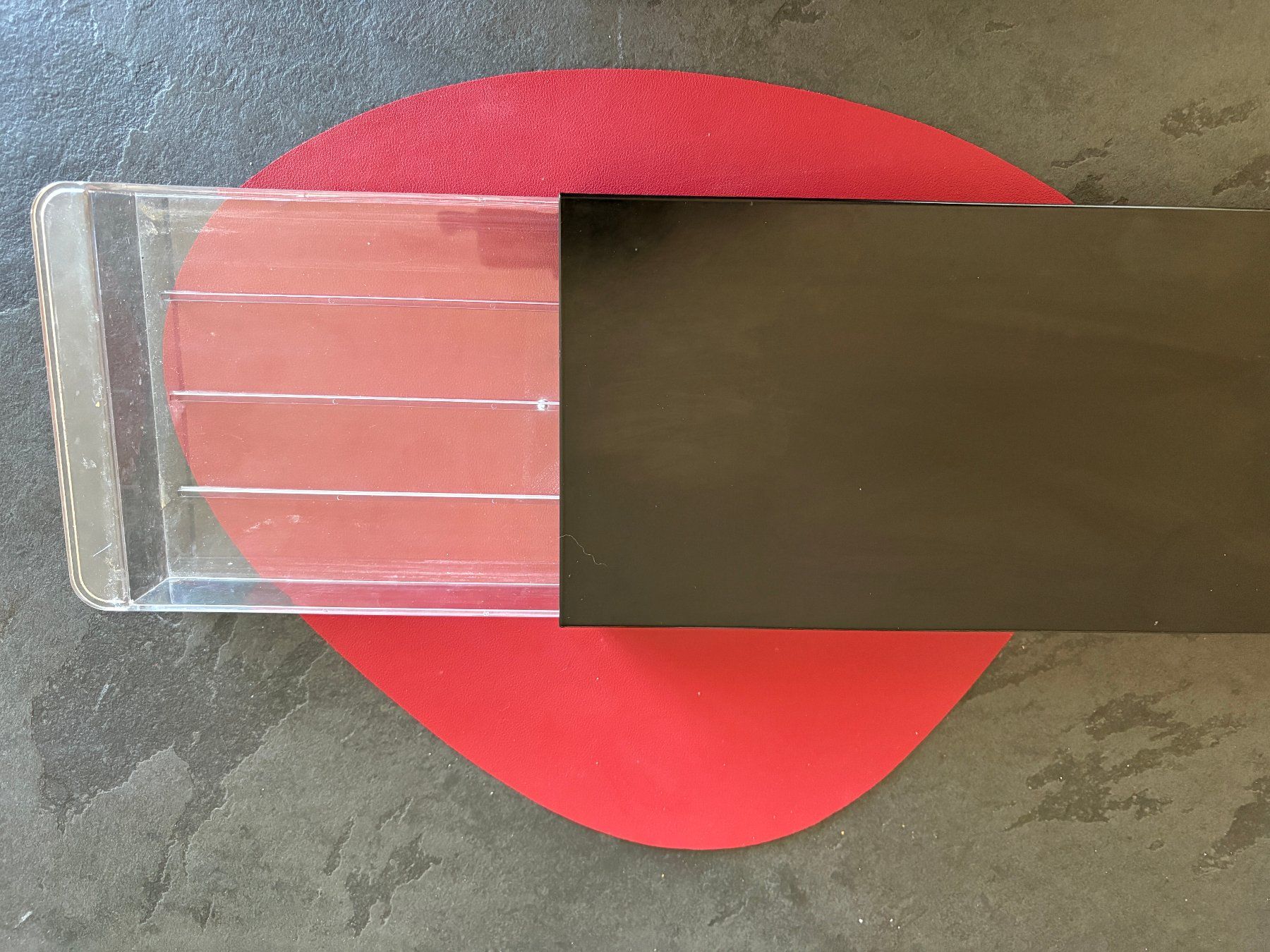 Nespresso Cibi & Specialità: Kaffeekapselnbox mit 4 Fächern transparent Metall neuwertig – Usato da Kollbrunn venduto da Elbi5 1