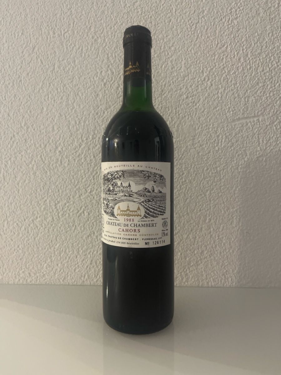 Vino: 1fl Château de Chambert 1988 – Nuovo (secondo la descrizione) da Teufen AR venduto da Srecko1988
