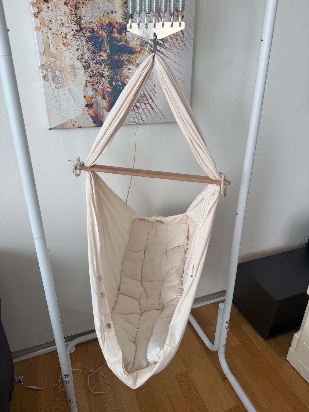 Swing2sleep Sdraiette & Sdraiette a dondolo: Swing2sleep Federwiege Babywippe – Usato da Zürich venduto da E1emen7 1